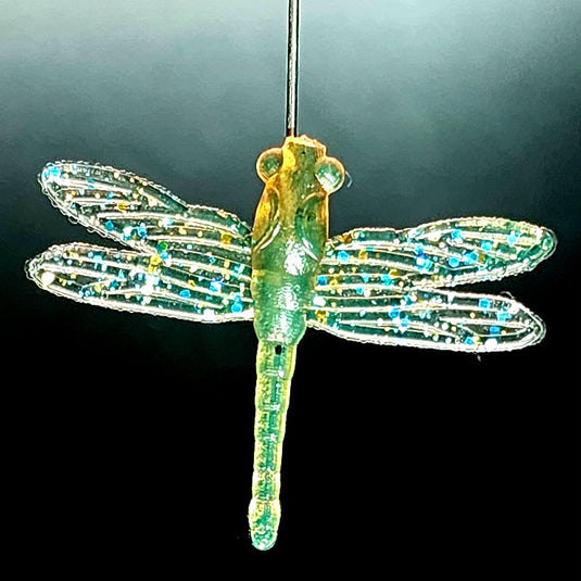 Jar of 1" Floating Dragonfly "The Skeeter Hawk"