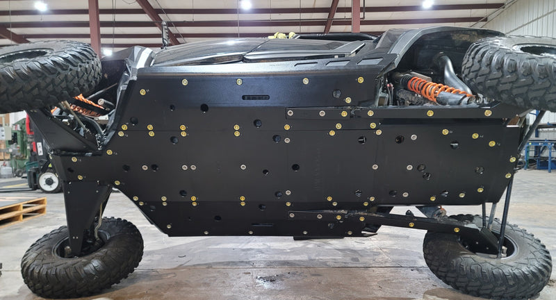 Load image into Gallery viewer, Trail Armor 2024-2025 RZR XP 4 1000 (Sport, Premium, Ultimate) and RZR XP S 4 1000 (Sport, Ultimate) Full Skids with Slider Nerfs
