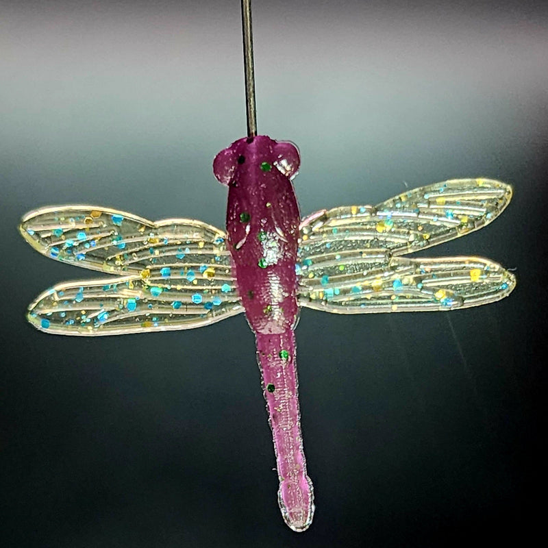 Load image into Gallery viewer, Jar of 1&quot; Floating Dragonfly &quot;The Skeeter Hawk&quot;
