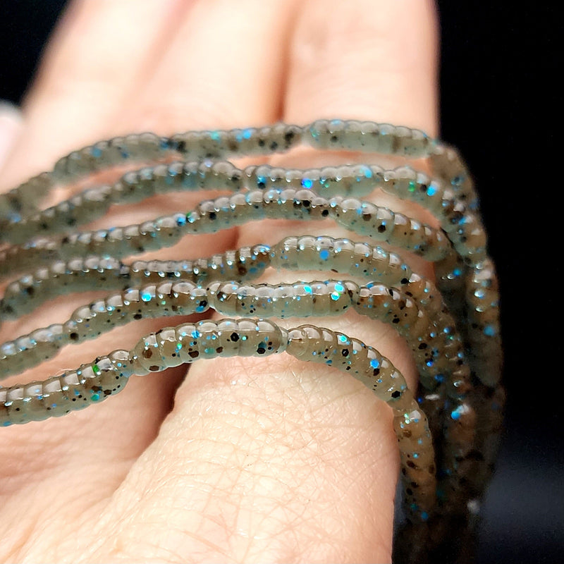 Load image into Gallery viewer, Jar of 0.5&quot; Inch Micro Maggot Fly Larvae &quot;The Apple Maggot&quot;
