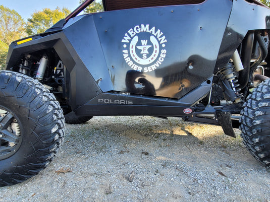 Trail Armor 2022 - 2024 Polaris Turbo R (Includes Sport, Premium, Ultimate), 2025 - 2026  Pro S Sport and Ultimate, and 2025 Pro S Premium Full Skids with Sliders