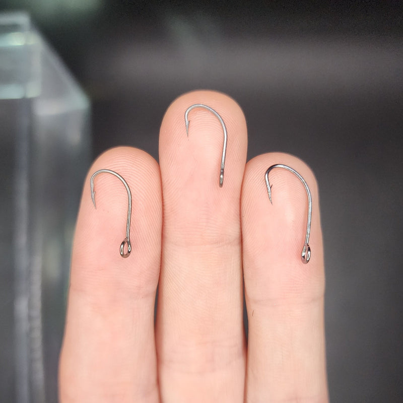 Load image into Gallery viewer, Large Eye J Hooks (10 Pack)
