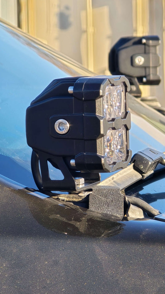 2024+ Ford Ranger Raptor Hood Mount/Ditch Lights - PRO