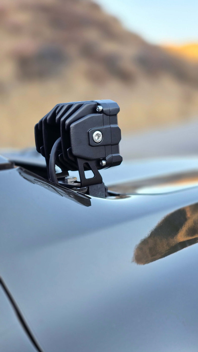 Load image into Gallery viewer, 2024+ Ford Ranger Raptor Hood Mount/Ditch Lights - PRO
