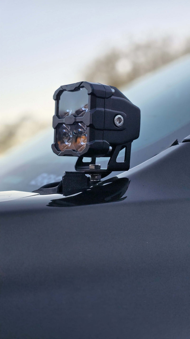 Load image into Gallery viewer, 2024+ Ford Ranger Raptor Hood Mount/Ditch Lights - PRO
