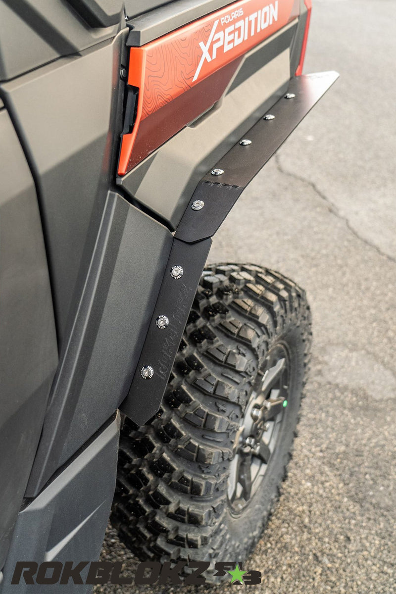 Load image into Gallery viewer, 2024 Polaris Xpedition Featuring Rokblokz Fender kit - Rear 1
