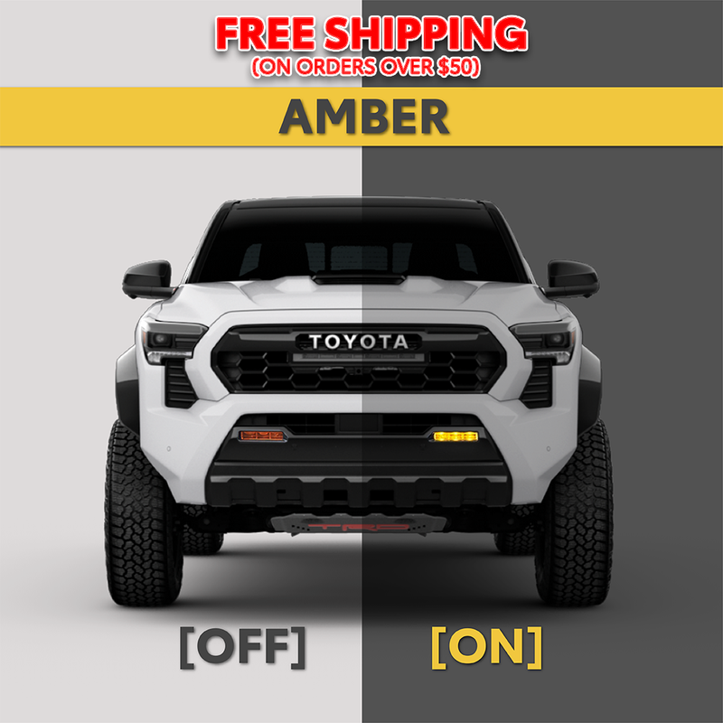 Load image into Gallery viewer, 2024+Tacoma/2025+ 4Runner Fog Light Overlay
