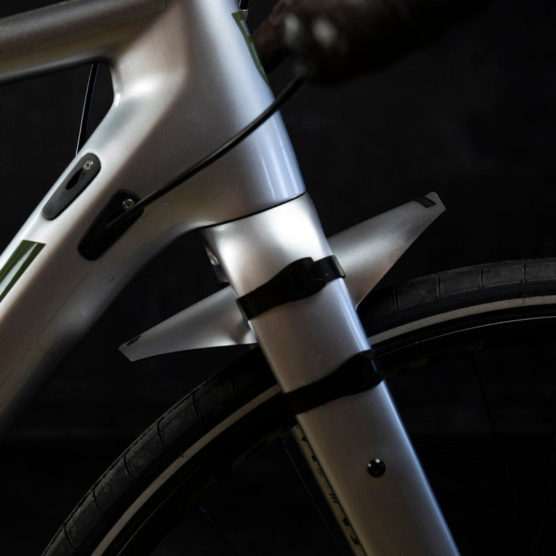 Load image into Gallery viewer, Metallic Silver Mini Fender
