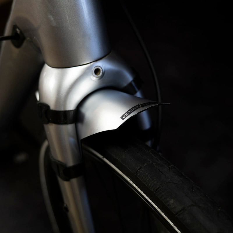 Load image into Gallery viewer, Metallic Silver Mini Fender
