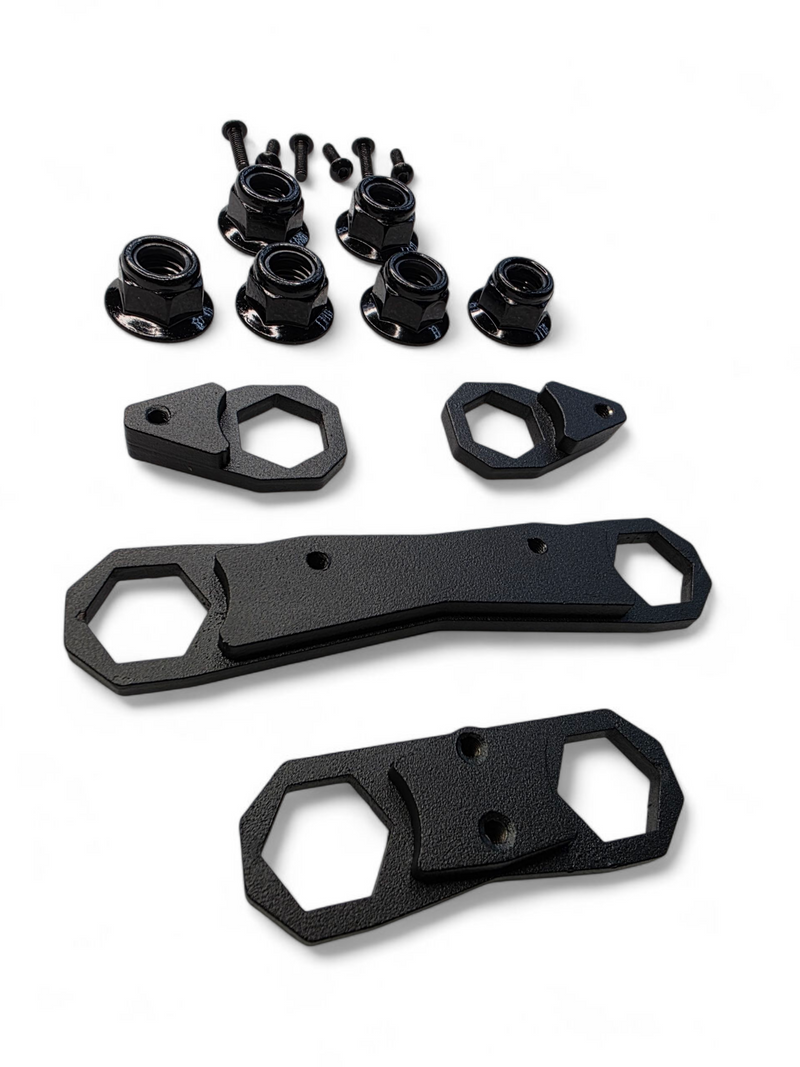 Load image into Gallery viewer, 2024+ Can Am Maverick R Rear Link Nut Plate Kit
