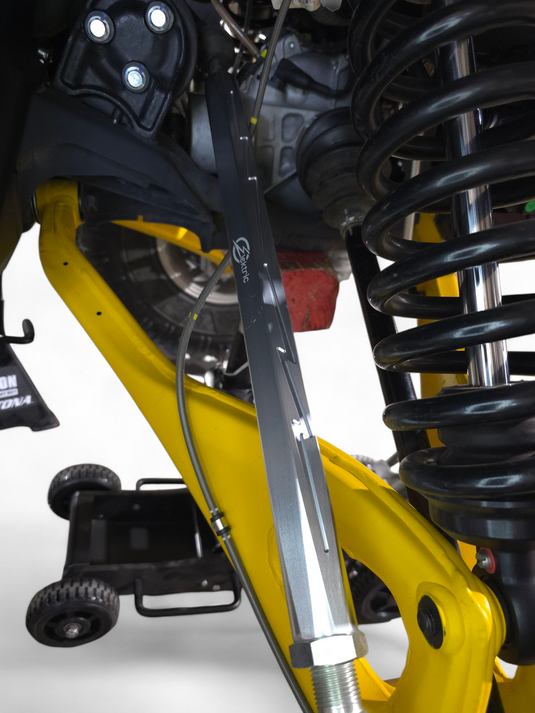 2024+ Can Am Maverick R Billet Tie Rods Anodized Clear