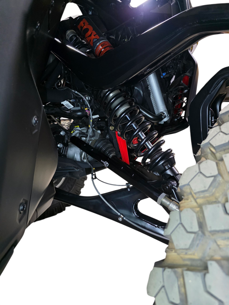 Load image into Gallery viewer, 2024+ Can Am Maverick R Billet Tie Rods Anodized Black
