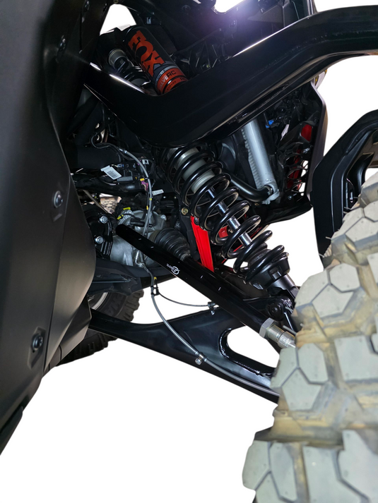 2024+ Can Am Maverick R Billet Tie Rods Anodized Black