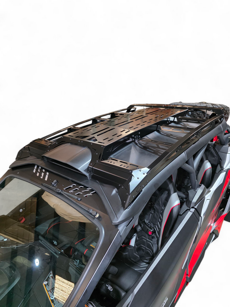 Load image into Gallery viewer, 2024+ Can Am Maverick R Max Roof Rack (Works with Can-am Hood Scoop)
