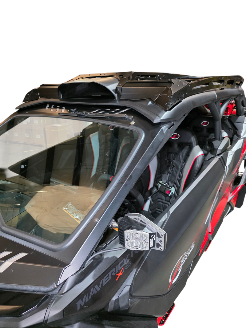 Load image into Gallery viewer, 2024+ Can Am Maverick R Max Roof Rack (Works with Can-am Hood Scoop)
