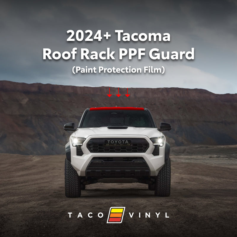 Load image into Gallery viewer, 2024+ Tacoma PPF Roof Rack Guard
