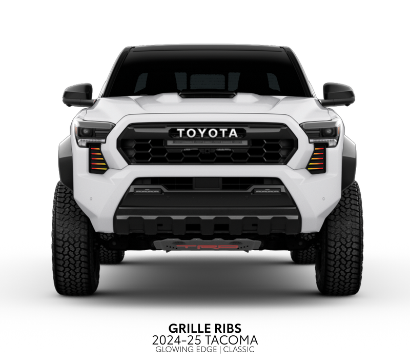 Load image into Gallery viewer, 2024+ Tacoma Glowing Edge Grille Rib Decal
