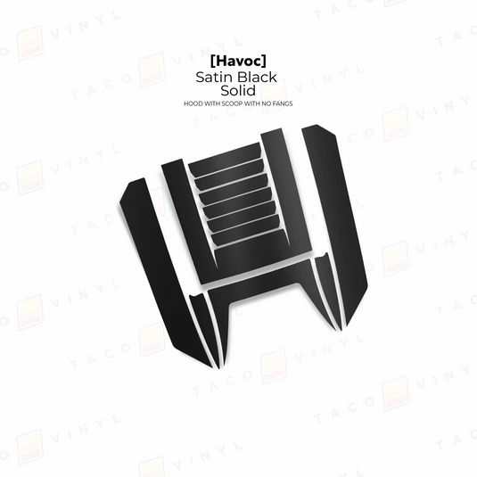 2024+ Tacoma/2025+ 4Runner Havoc Hood Scoop Stamp