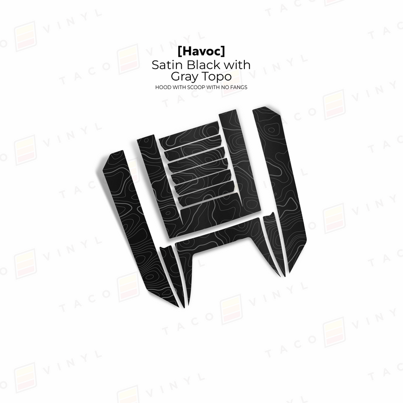 Load image into Gallery viewer, 2024+ Tacoma/2025+ 4Runner Havoc Hood Scoop Stamp
