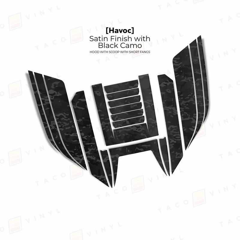 Load image into Gallery viewer, 2024+ Tacoma/2025+ 4Runner Havoc Hood Scoop Stamp
