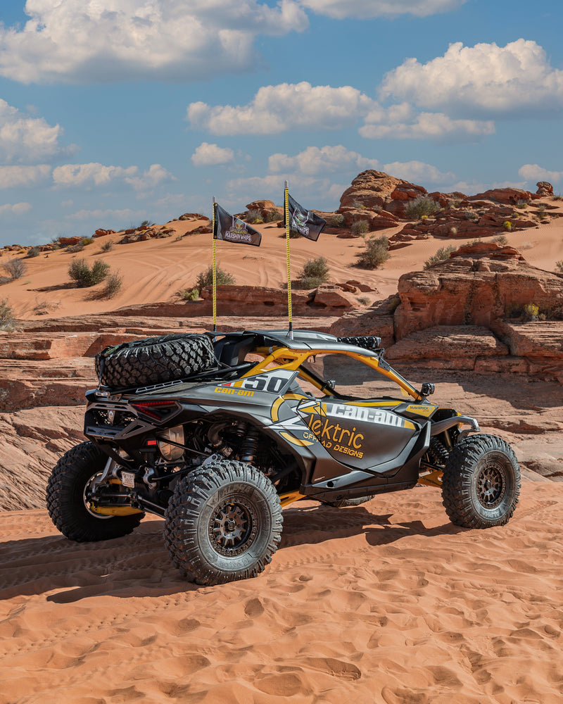 Load image into Gallery viewer, 2024 to Current Can-am Maverick R Volt Tire Rack for Volt Baja Box
