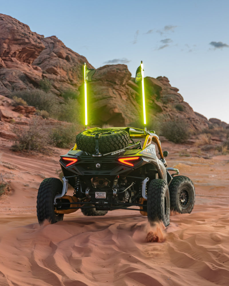 Load image into Gallery viewer, 2024 to Current Can-am Maverick R Volt Tire Rack for Volt Baja Box
