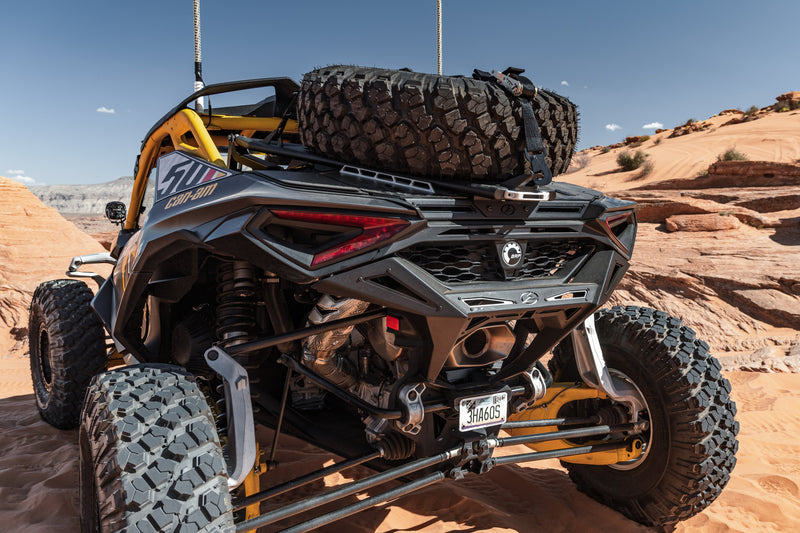 Load image into Gallery viewer, 2024 to Current Can-am Maverick R Volt Tire Rack for Volt Baja Box
