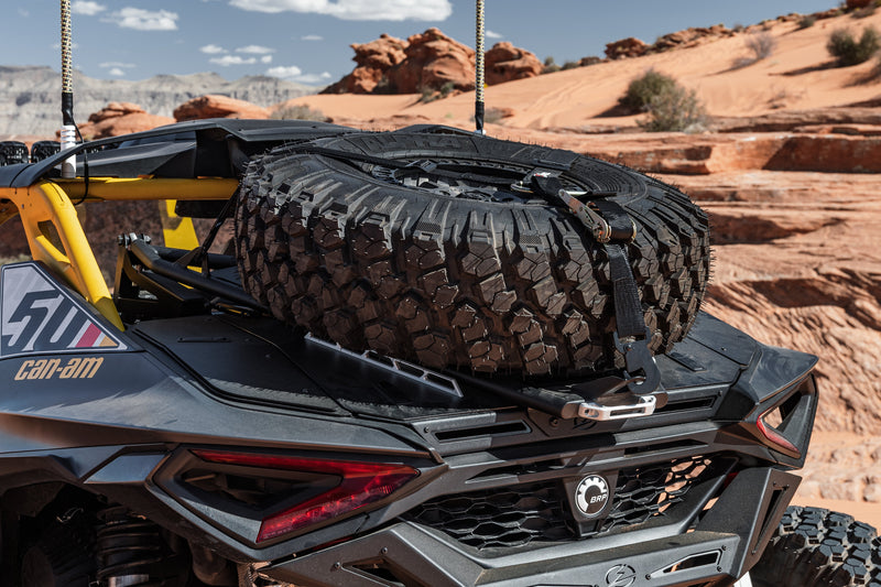 Load image into Gallery viewer, 2024 to Current Can-am Maverick R Volt Tire Rack for Volt Baja Box
