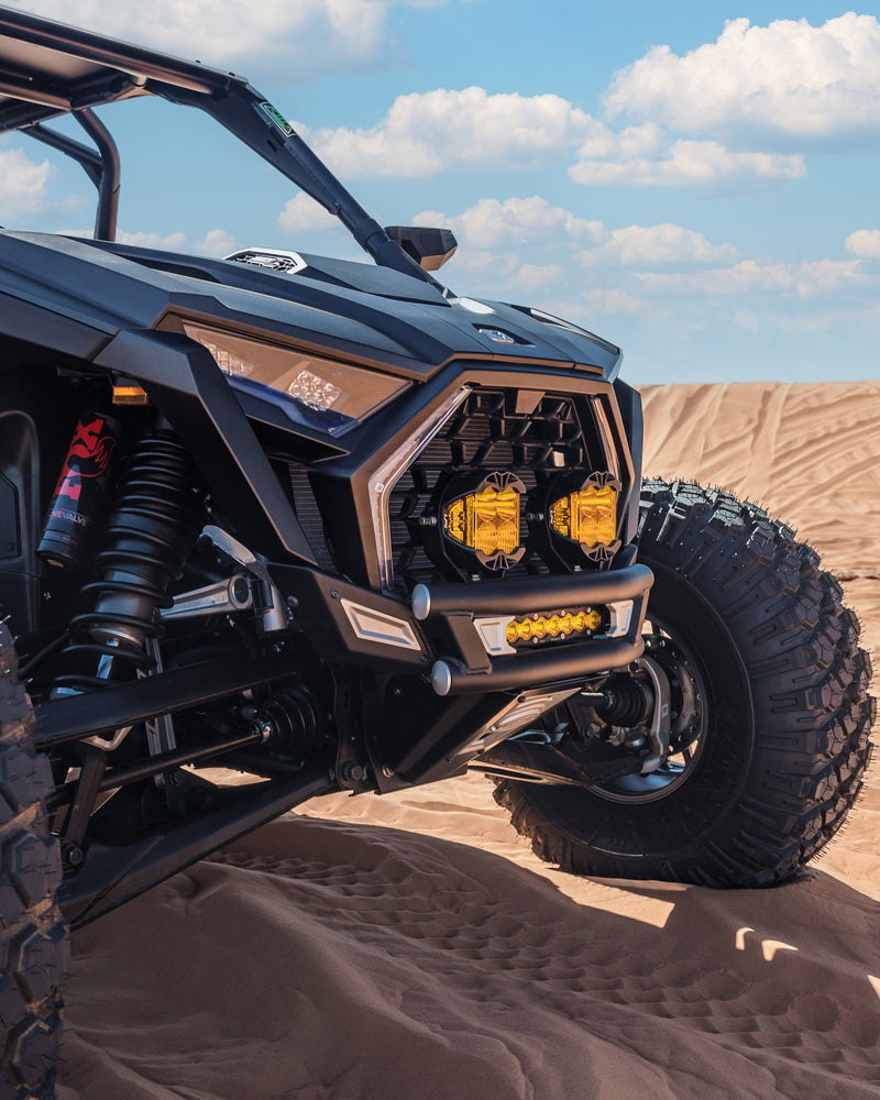 Load image into Gallery viewer, 2022 + Polaris Pro R, Pro S, Turbo R Amp Front Bumper
