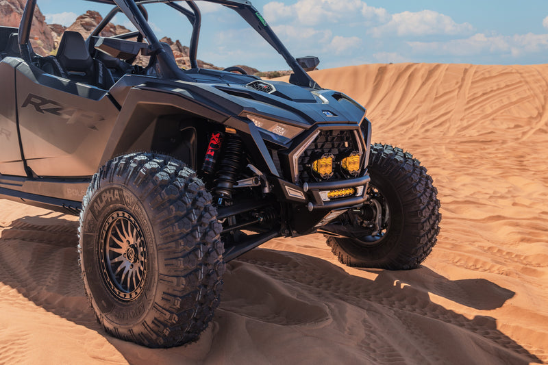 Load image into Gallery viewer, 2022 + Polaris Pro R, Pro S, Turbo R Amp Front Bumper
