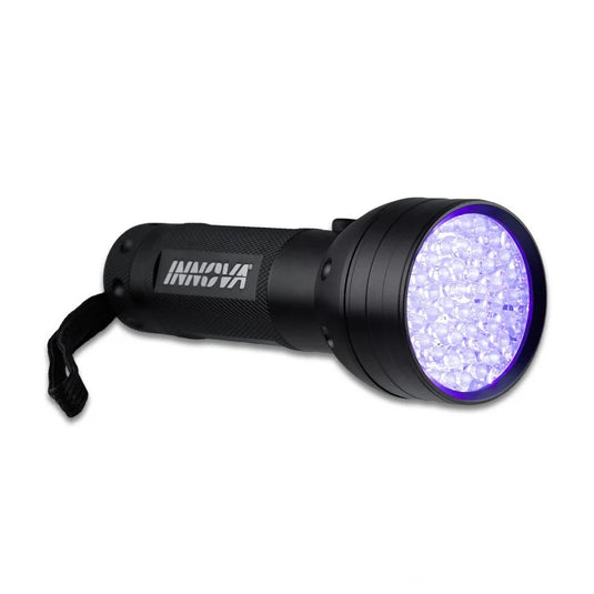 Large UV / LED Flashlight - Glow Disc Charging