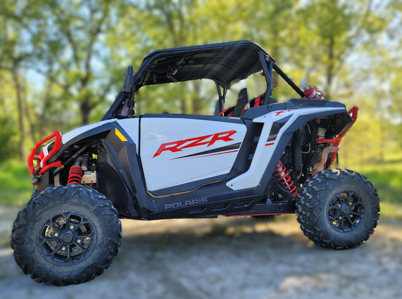 Load image into Gallery viewer, Trail Armor 2024 - 2025 Polaris RZR XP 1000 (Sport, Premium, Ultimate) Full Skids with Standard Slider Nerfs or Trimmed Nerfs for OEM Extreme Kick Out Rock Sliders
