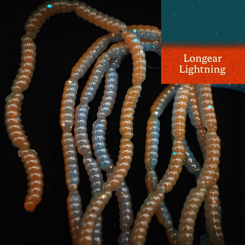 Load image into Gallery viewer, Jar of 0.5&quot; Inch Micro Maggot Fly Larvae &quot;The Apple Maggot&quot;
