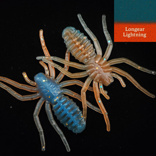 1" Micro Spider Bait "The Writing Spider"