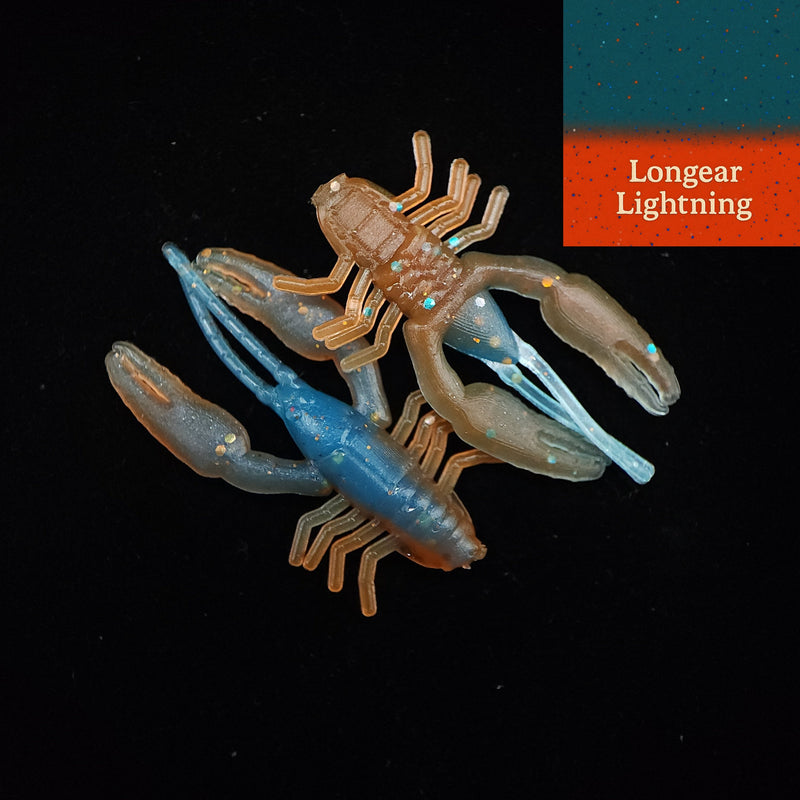 Load image into Gallery viewer, Jar of 1&quot; Inch Micro Crayfish &quot;The Creek Crawler&quot;
