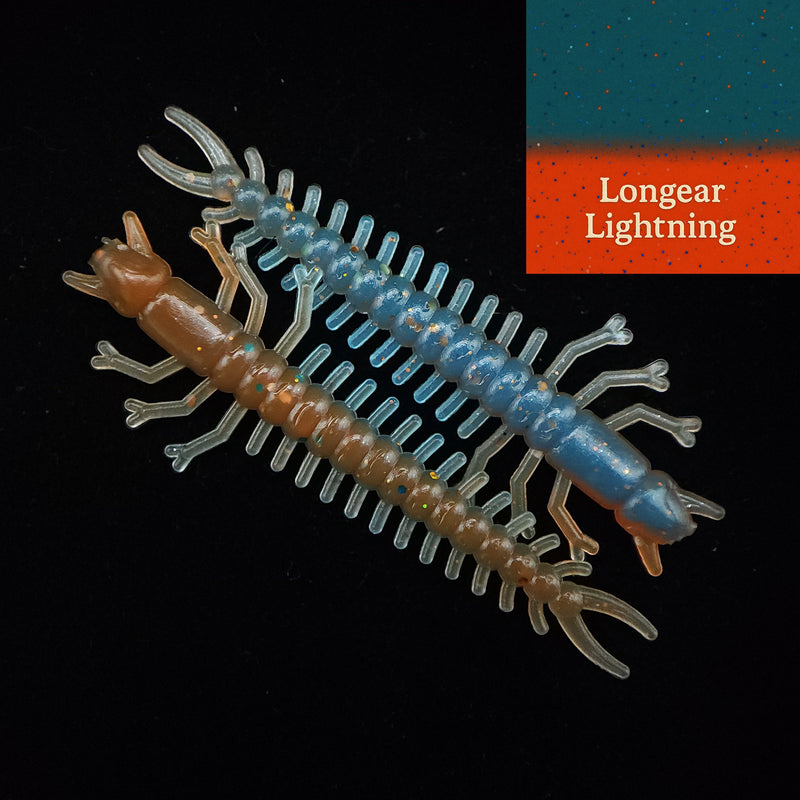 Load image into Gallery viewer, Jar of 1.8&quot; Inch Micro Hellgrammite &quot;The Ditch Devil&quot;
