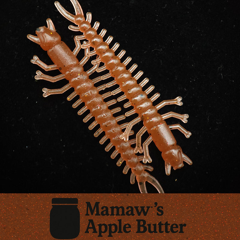 Load image into Gallery viewer, Jar of 1.8&quot; Inch Micro Hellgrammite &quot;The Ditch Devil&quot;
