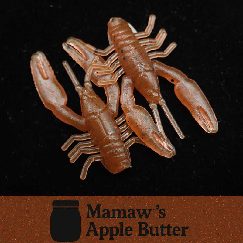 Load image into Gallery viewer, 1&quot; Inch Micro Crayfish &quot;The Creek Crawler&quot;
