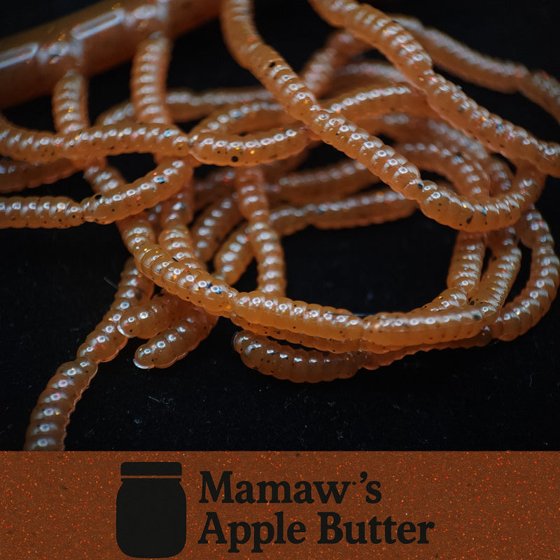 Load image into Gallery viewer, Jar of 0.5&quot; Inch Micro Maggot Fly Larvae &quot;The Apple Maggot&quot;
