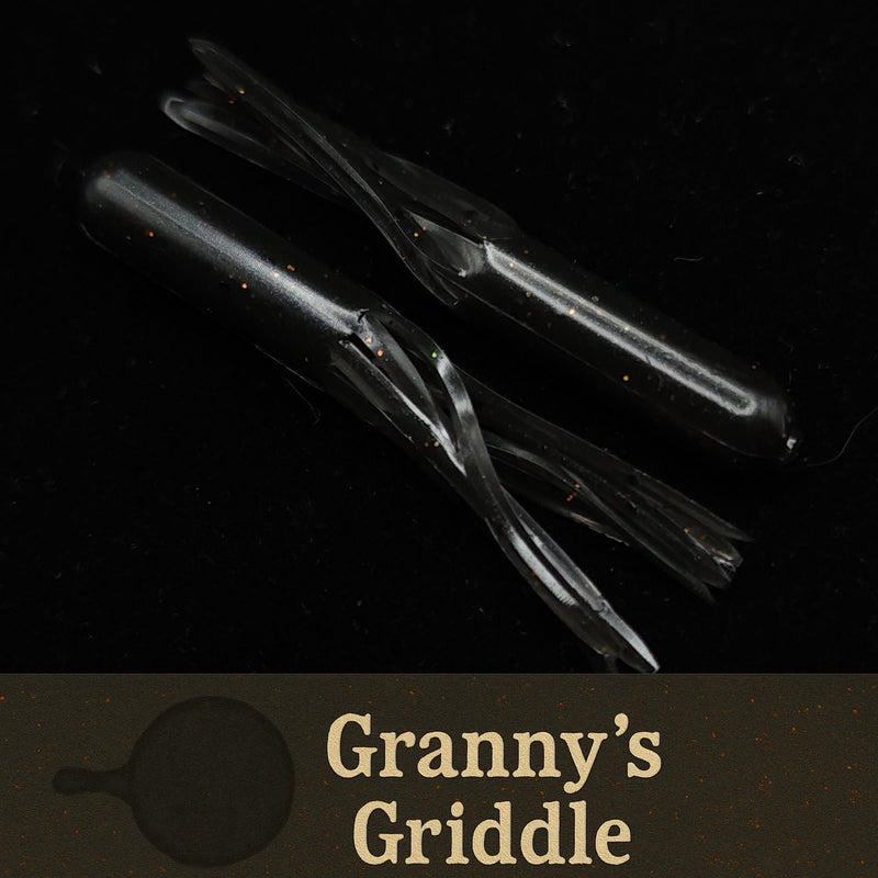 Load image into Gallery viewer, Jar of 1.8&quot; Micro Hollow Tube &quot;The Whisker-Doodle Dangleworm&quot;
