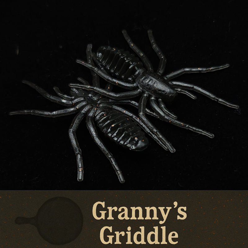 Load image into Gallery viewer, 1&quot; Micro Spider Bait &quot;The Writing Spider&quot;
