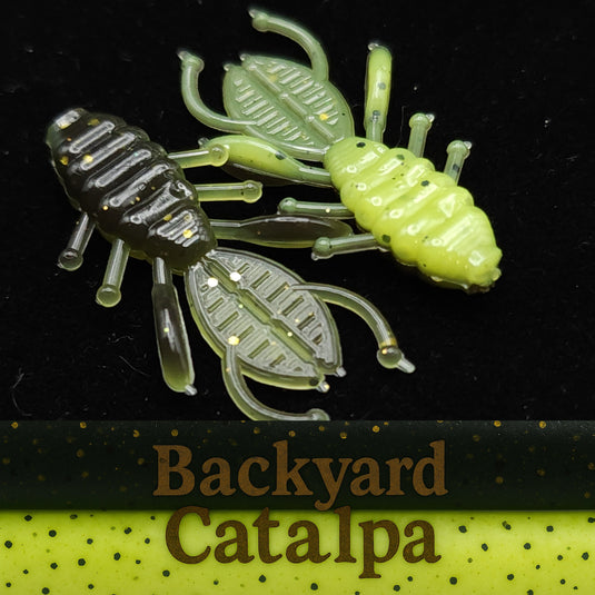 Jar of 1.3" Micro Creature Bait "The Anaconda Beaver"