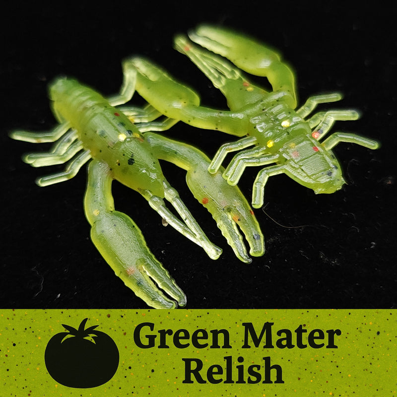 Load image into Gallery viewer, 1&quot; Inch Micro Crayfish &quot;The Creek Crawler&quot;

