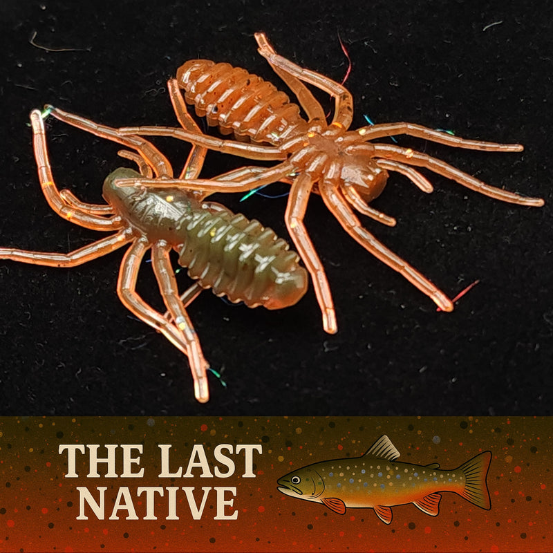 Load image into Gallery viewer, 1&quot; Micro Spider Bait &quot;The Writing Spider&quot;
