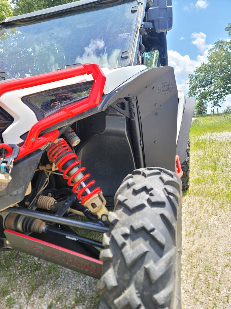 Load image into Gallery viewer, Trail Armor 2024 - 2025 RZR XP 1000 and RZR XP 4 1000 (Sport, Premium, Ultimate) Mud Flap Fender Extensions
