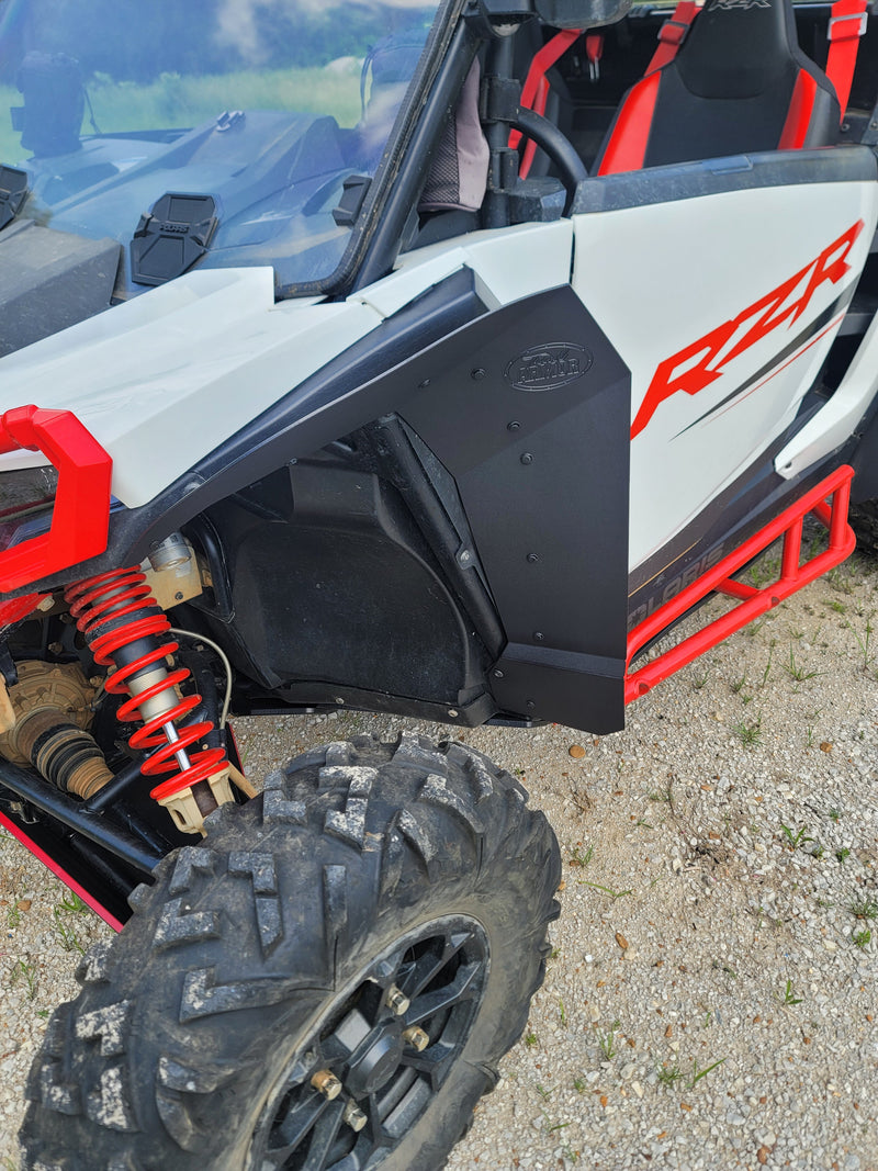 Load image into Gallery viewer, Trail Armor 2024 - 2025 RZR XP 1000 and RZR XP 4 1000 (Sport, Premium, Ultimate) Mud Flap Fender Extensions
