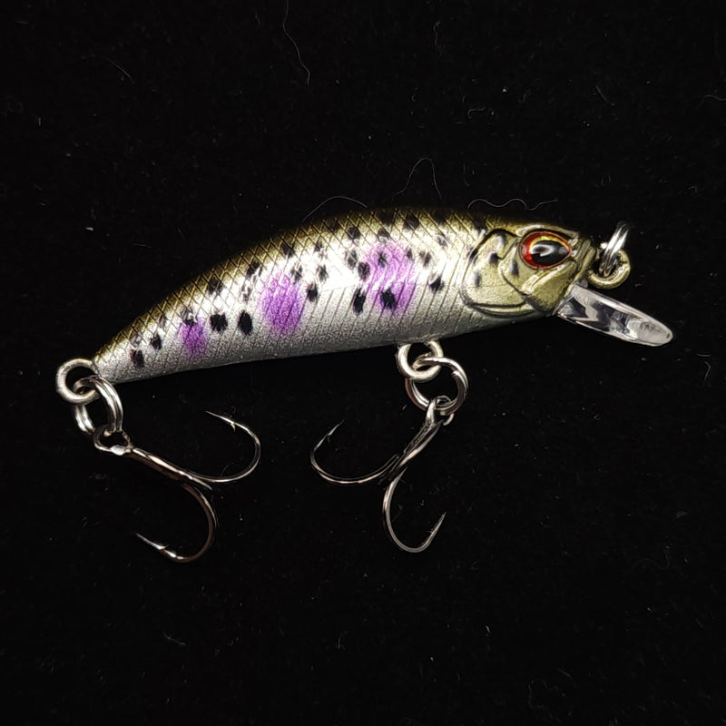 Load image into Gallery viewer, The MOON Shiner – 1.4&quot; Sinking Jerkbait for Creek &amp; River Fishing

