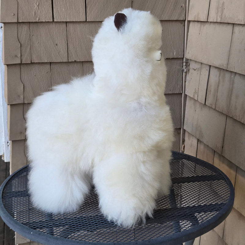 Load image into Gallery viewer, 17&quot; Standing Fur Alpaca Toy
