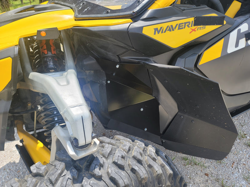 Load image into Gallery viewer, Trail Armor Trail Armor 2024 - 2026 Can Am Maverick R, Maverick R X, Maverick R X RS, and Maverick R X RS w/Smart Shox Mud Flap Fender Extensions
