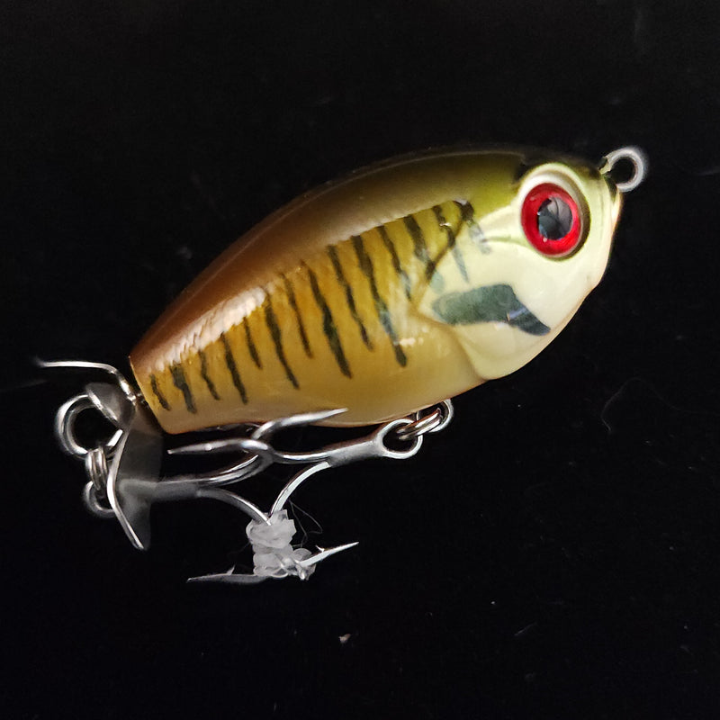 Load image into Gallery viewer, 1.4&quot; Floating Micro Prop Bait &quot;Hillbilly Plop&quot;
